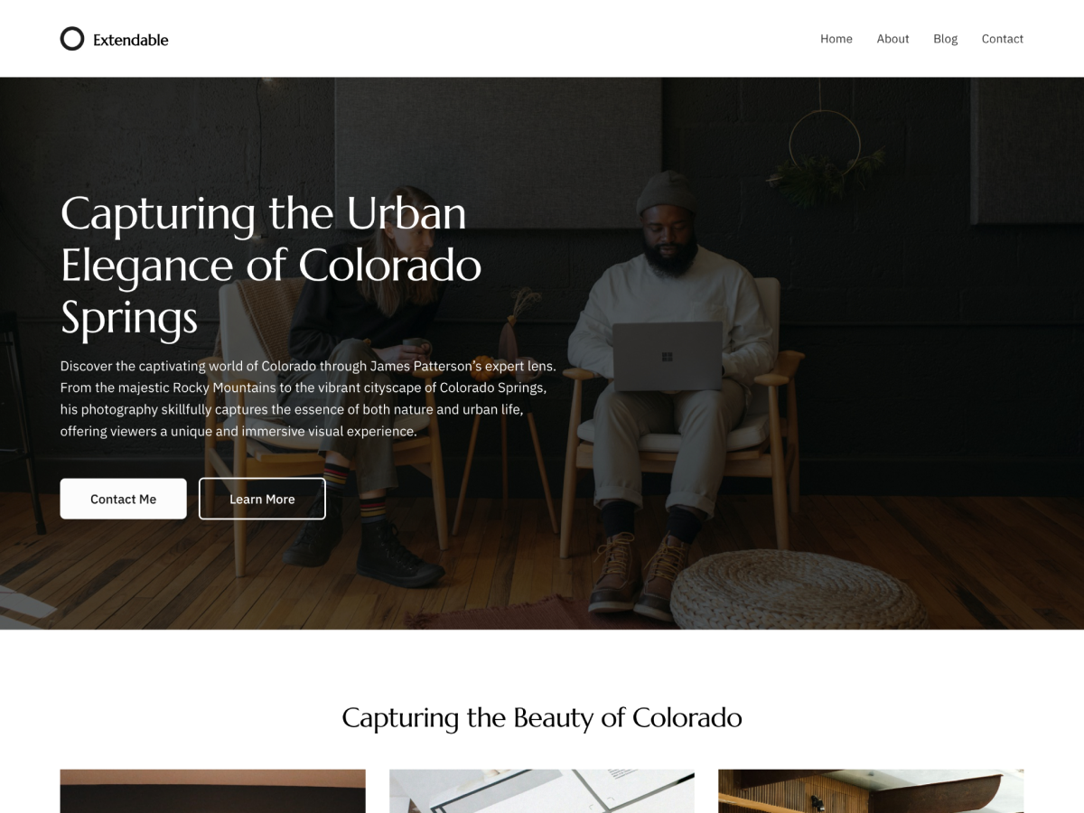 摄像摄影网站模板